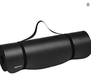 Amazon Basics 1/2-Inch Extra Thick Exercise Yoga Mat